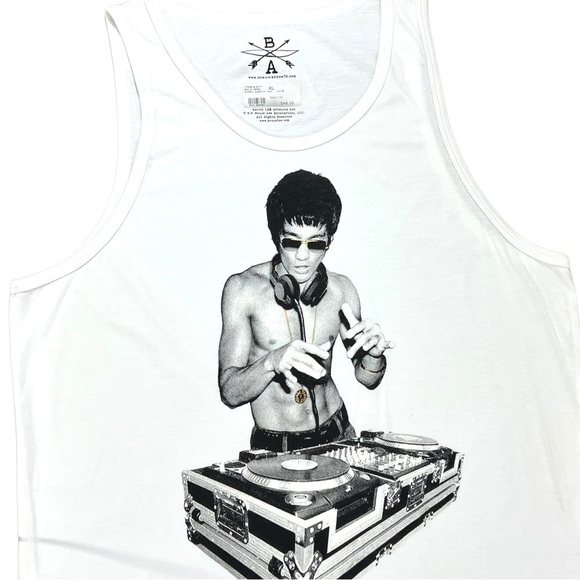NWT Bow & Arrow Bruce Lee DJ Womens Muscle Tank MMA Dragon Avengers Woman’s XL - Picture 4 of 10